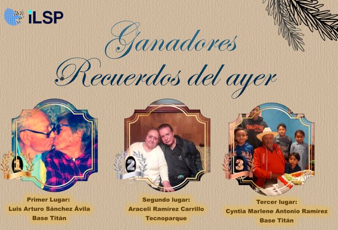 Ganadores "Recuerdos del ayer"