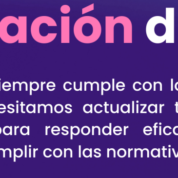 Actualización de datos