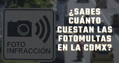 Las fotomultas en la CDMX: ¿Cuánto tendrías que pagar por una infracción?