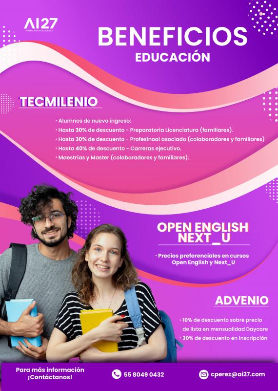 BENEFICIOS-EDUCACIÓN