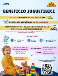 Beneficio Juguetibici 2024